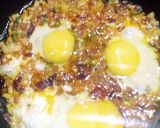 A picture of step 2 of Anday ka khakina.