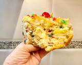 Foto del paso 22 de la receta: Pastel de nata relleno con crema y frutas confitadas