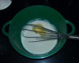 Foto del paso 3 de la receta: Muffins de banana rellenos con dulce de leche