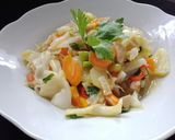 Foto langkah ke 8 dari resep Tumis Sayur Sop Pentol.