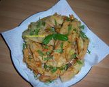 Foto del passaggio 5 della ricetta Fiori di Zucca in Pastella alla Birra