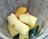 Foto del paso 1 de la receta: Cóctel frío de café, leche y banana