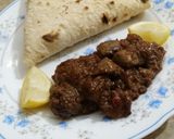 A picture of step 5 of Tawa fry Kaleji.