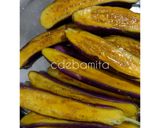 A picture of step 1 of Begun Basanti.
