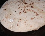 A picture of step 4 of Masala parantha.