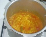A picture of step 3 of Hyderabadi Khatti Dal.