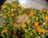 A picture of step 2 of Bhindi Aloo Ki Sabzi.