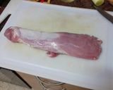 Foto del paso 1 de la receta Guiso de garbanzos con acelgas y solomillo de cerdo