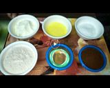 A picture of step 2 of Eggless Cake.