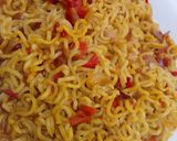 A picture of step 2 of Noodles na manja.