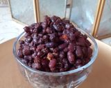 A picture of step 3 of Bareek Lobia.