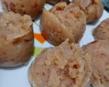 Pas rețetă Halva din făină cu lapte și nucă 4 fotografie
