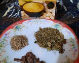 A picture of step 2 of Dahi bara masala.