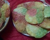 A picture of step 15 of Tricolour mathri.