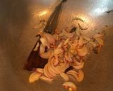 A picture of step 2 of Red soup.