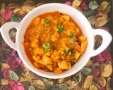 A picture of step 10 of Raw Banana Curry.