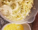 Foto del paso 10 de la receta: Pastel de repollo con hamburguesas de arvejas