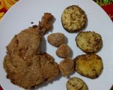 Foto del paso 19 de la receta: Patas muslo empanadas con papas zarpadas al horno!