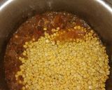 A picture of step 3 of Soya Chana dal.
