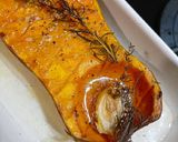 Une image de l'étape 4 de 🌱Butternut Chèvre Miel Thym Ail en chemise.