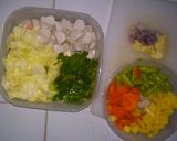 Foto langkah ke 2 dari resep Resep Sayur Sup Baso Ikan dengan Magic Com.