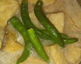 Foto langkah ke 6 dari resep Ase cabe hijau tahu.