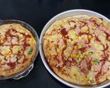 Foto langkah ke 7 dari resep Pizza ulen 3 menit toping suka-suka.