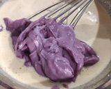 Foto langkah ke 3 dari resep Bolu Kukus Ubi Ungu.