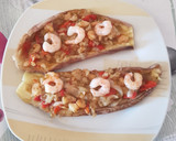 Foto del paso 1 de la receta: Berenjenas rellenas de gambas