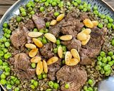 صورة لخطوة 9 من وصفة الفريكة باللحم