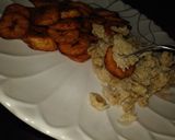 Plantain with scramble eggmatakin girki5 hoto