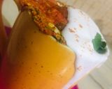 A picture of step 3 of Methi mug cake.