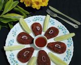A picture of step 8 of Beetroot Cutlet.