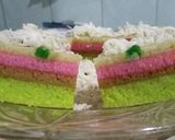 Foto langkah ke 9 dari resep Bolu kukus pelangi (putih telur).