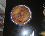 A picture of step 7 of Soft Bread and Milk Pudding (similar texture to flan).