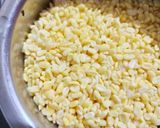 A picture of step 1 of Dal fry and makki roti.