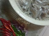 Teri goreng telur