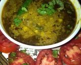 A picture of step 6 of Green peas chole.