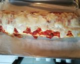 Tésztás, sajtos omlett recept fázis 8 fotója