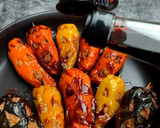 Foto del paso 4 de la receta: 🎃 PAPRIKAS RELLENAS, VERSIÓN Halloween 🎃