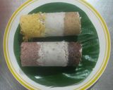 A picture of step 6 of Mix Puttu(Colored Steamed Cake).