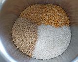 A picture of step 1 of Masala Multigrain Uttapam.