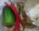 Foto langkah ke 1 dari resep Asinan sayur 3 bahan 🌿☘️🥒.