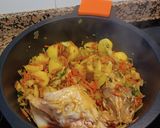 Foto del paso 3 de la receta: Sopa de lentejas estilo asiática con pollo y shiitake