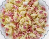 Foto del paso 2 de la receta Coliflor con bacon gratinado