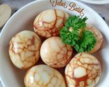 Foto langkah ke 8 dari resep 737. Telur Batik aka Telur Pindang.
