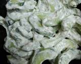 Cucumber in sour cream recipe step 4 photo