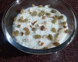 A picture of step 3 of Samak Rice kheer.