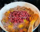 A picture of step 3 of Chilli Con Carne.