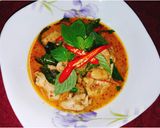 รูปขั้นตอนการทำที่ 10 ของ แกงไก่เครื่องแกงโบราณ